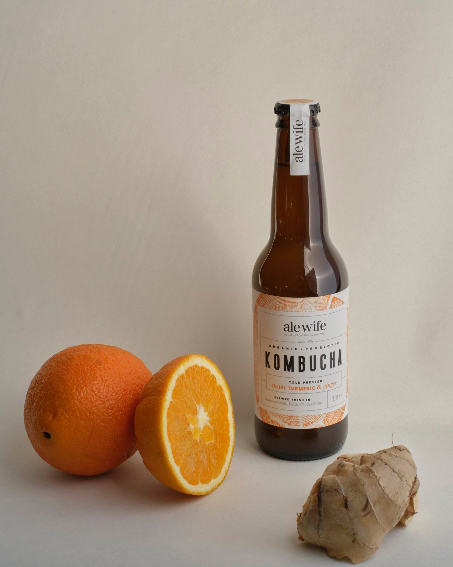 Kombucha Orange, Turmeric and Ginger - Alewife