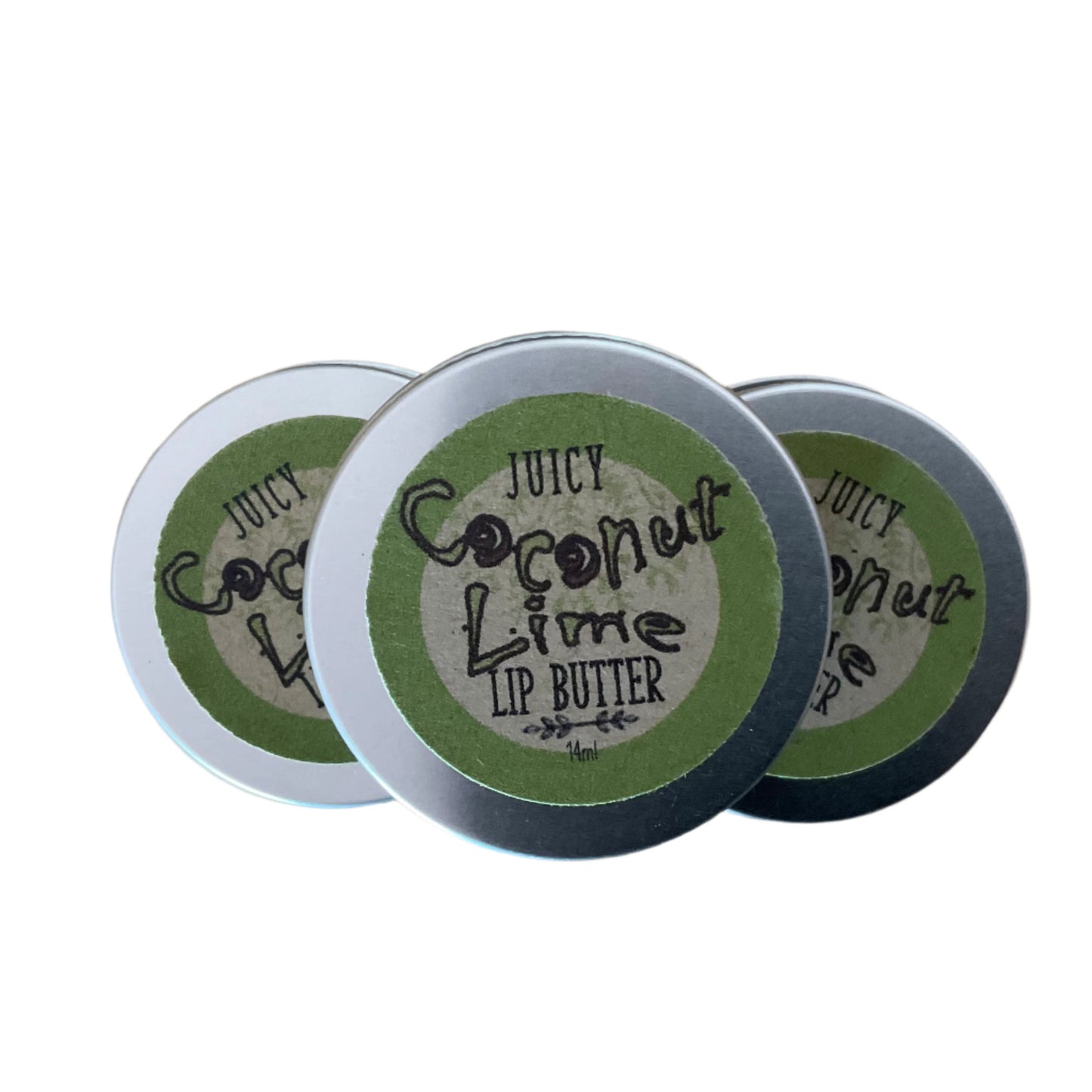 Lip Butter - Juicy Lime and Coconut 14g by Naturally Wild Skin