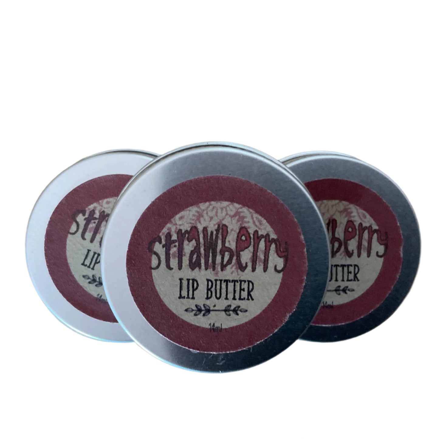 Lip Butter - Strawberry 14g by Naturally Wild Skin