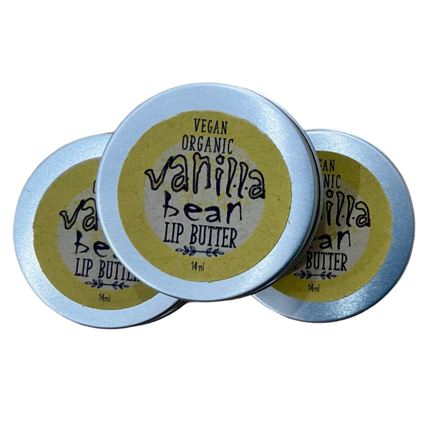 Lip Butter - Organic Vegan Vanilla 14g by Naturally Wild Skin