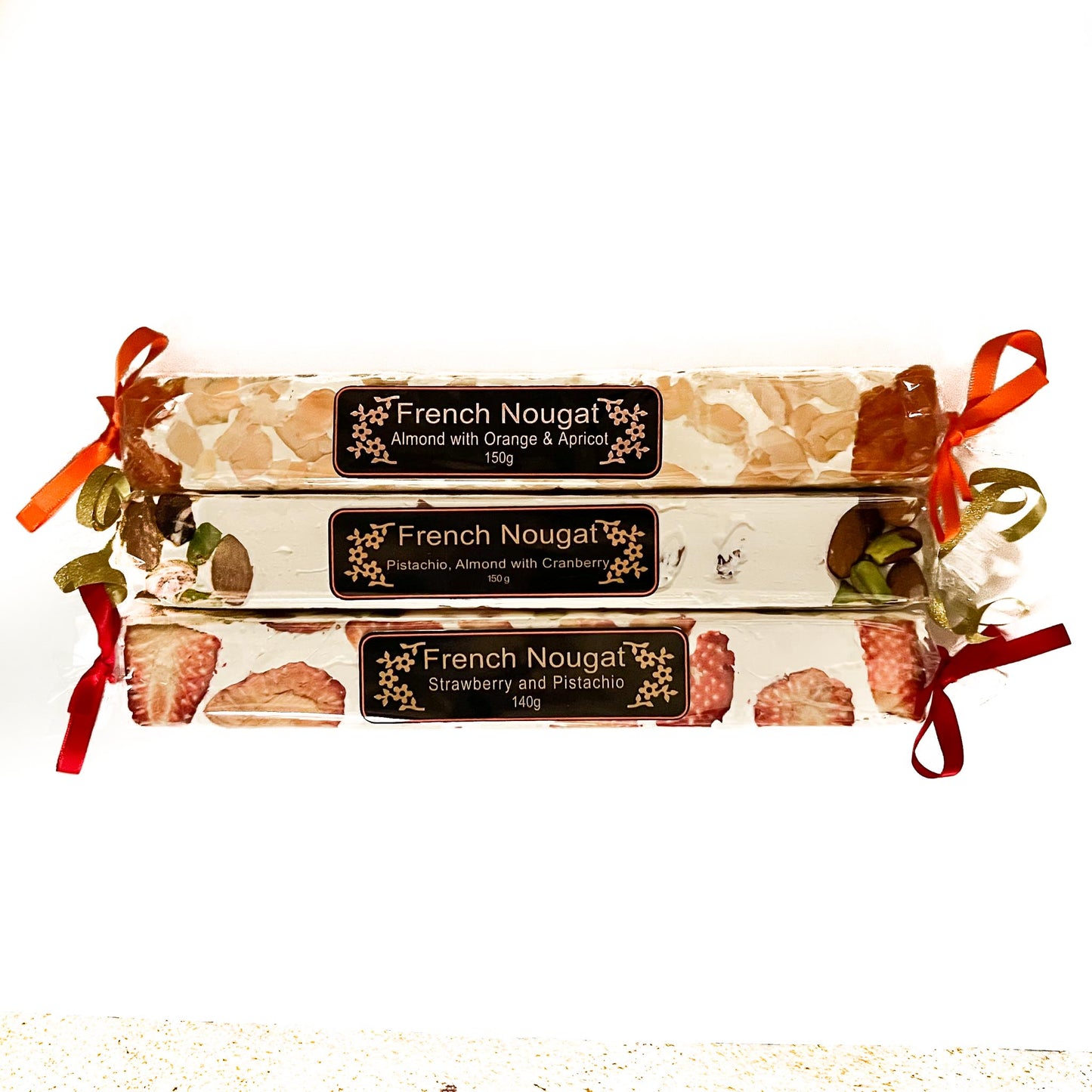Strawberry & Pistachio French Nougat