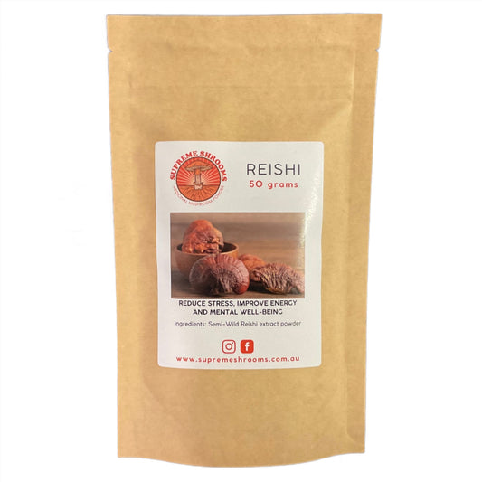 Supreme Shrooms - Reishi Medicinal Mushroom Powder 50g