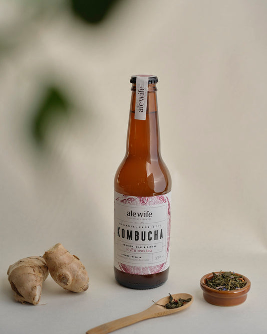 Kombucha Rooibus, Chai and Ginger - Alewife