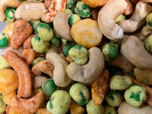 Spicy Nut and Snack Mix