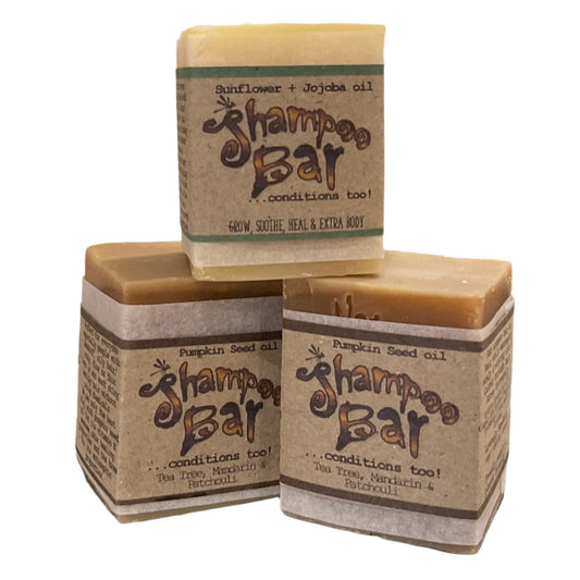 Shampoo Bar with Pumpkin Seed Oil by Naturally Wild Skin