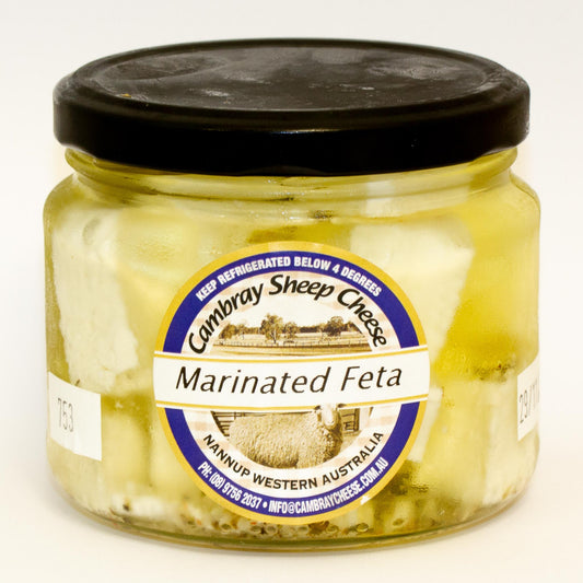 Cambray Aged Marinated Feta in Oil 200g