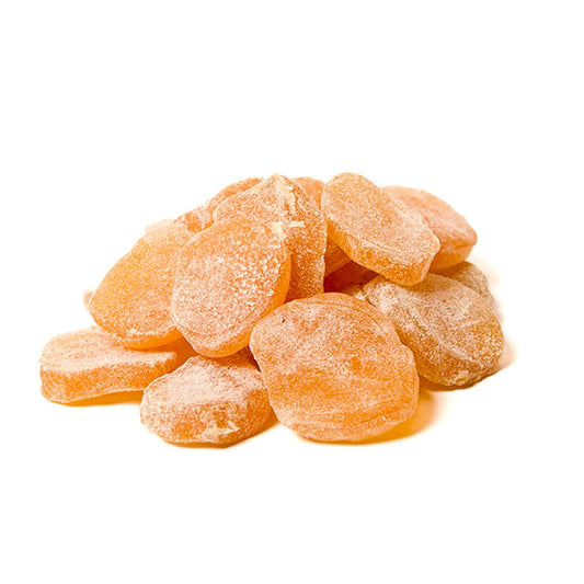 Ginger Discs Dusted in Rice Flour