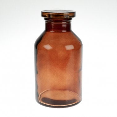 750mL Amber Glass Apothecary Jar