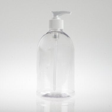 500mL PET Clear Pump Bottle